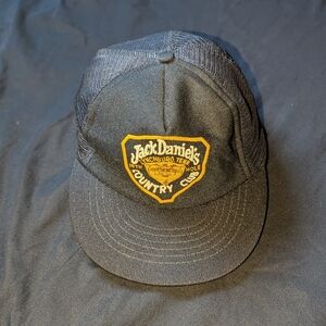 Jack Daniels vintage hat 1970s dark Navy